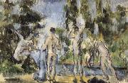 Paul Cezanne Baigneurs china oil painting artist